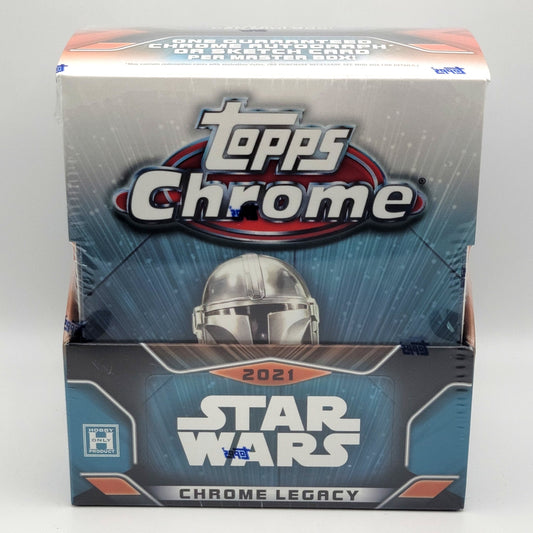 2021 Star Wars Topps Chome Legacy Hobby Box