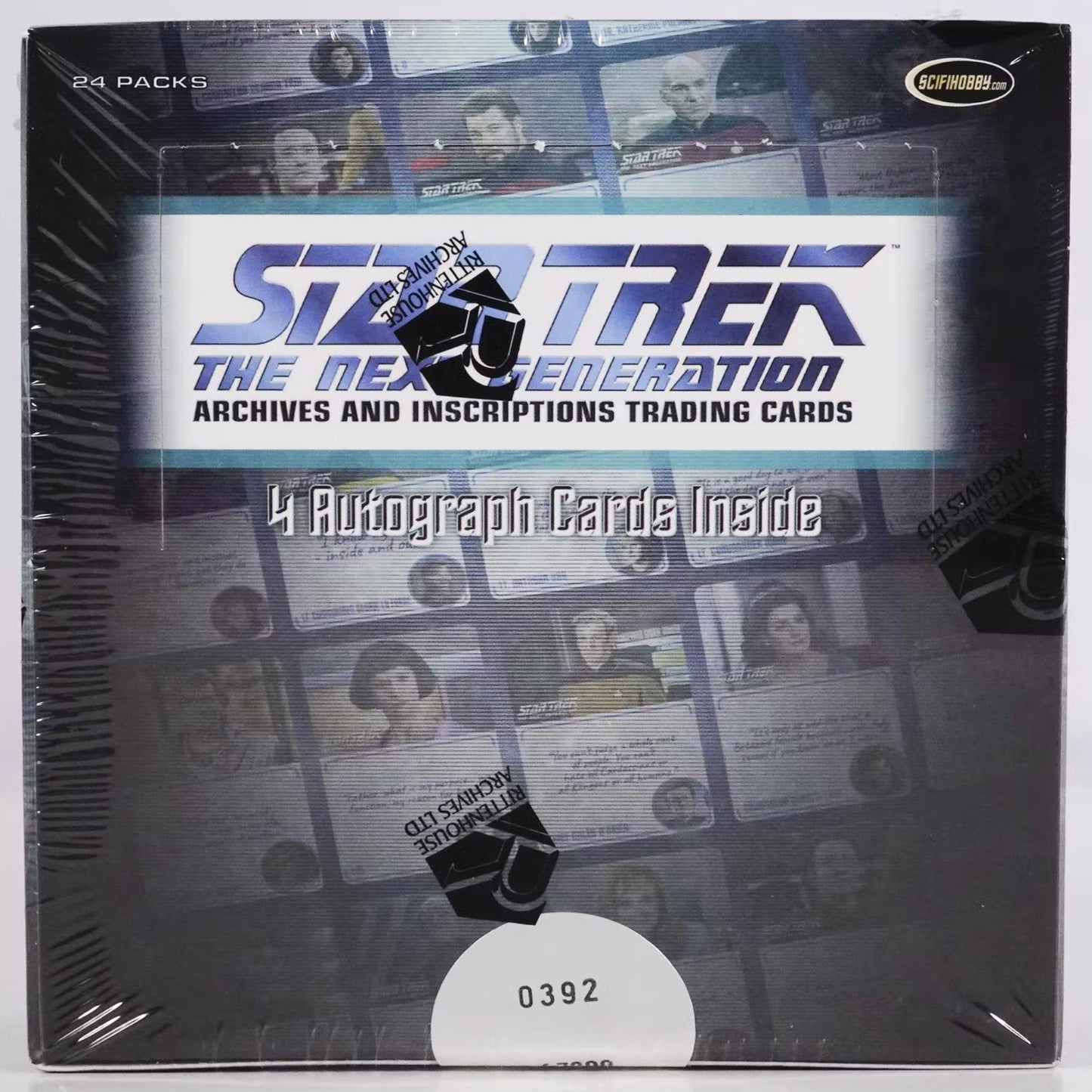 2022 Rittenhouse Star Trek The Next Generation Archives & Inscriptions Hobby Box