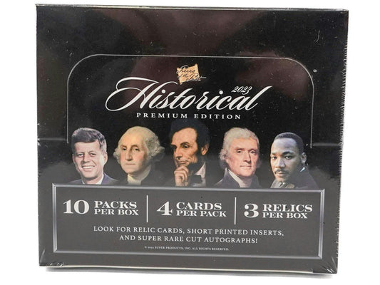 2023 Pieces of the Past Historical Edition Hobby Box