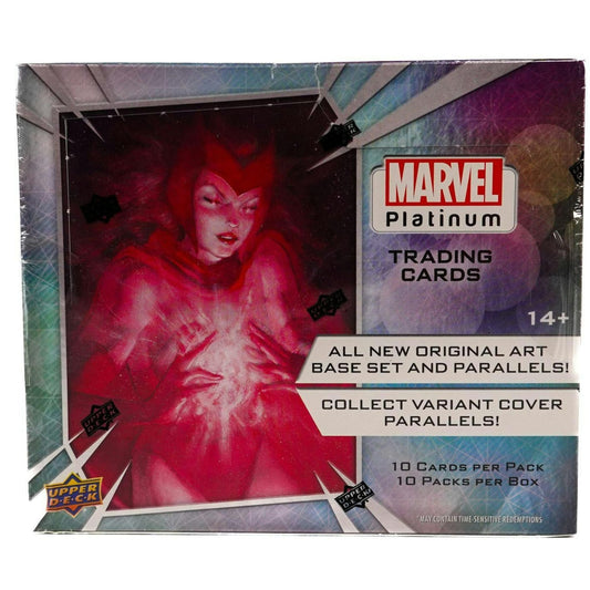 2024 Upper Deck Marvel Platinum Trading Cards Hobby Box