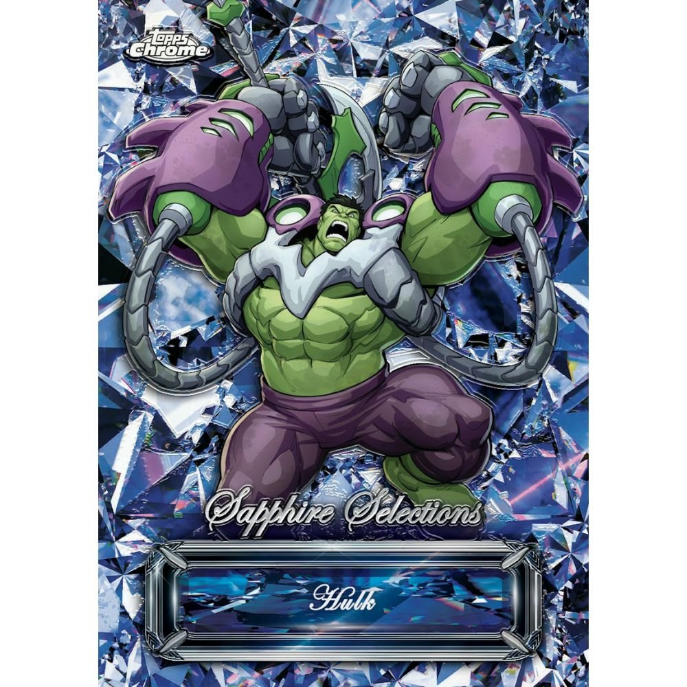 2024 Topps Marvel Chrome Sapphire Hobby Box
