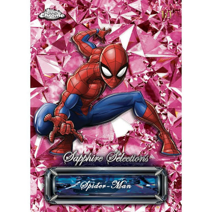 2024 Topps Marvel Chrome Sapphire Hobby Box