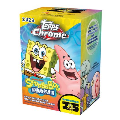 2025 Topps Chrome Spongebob Blaster Box