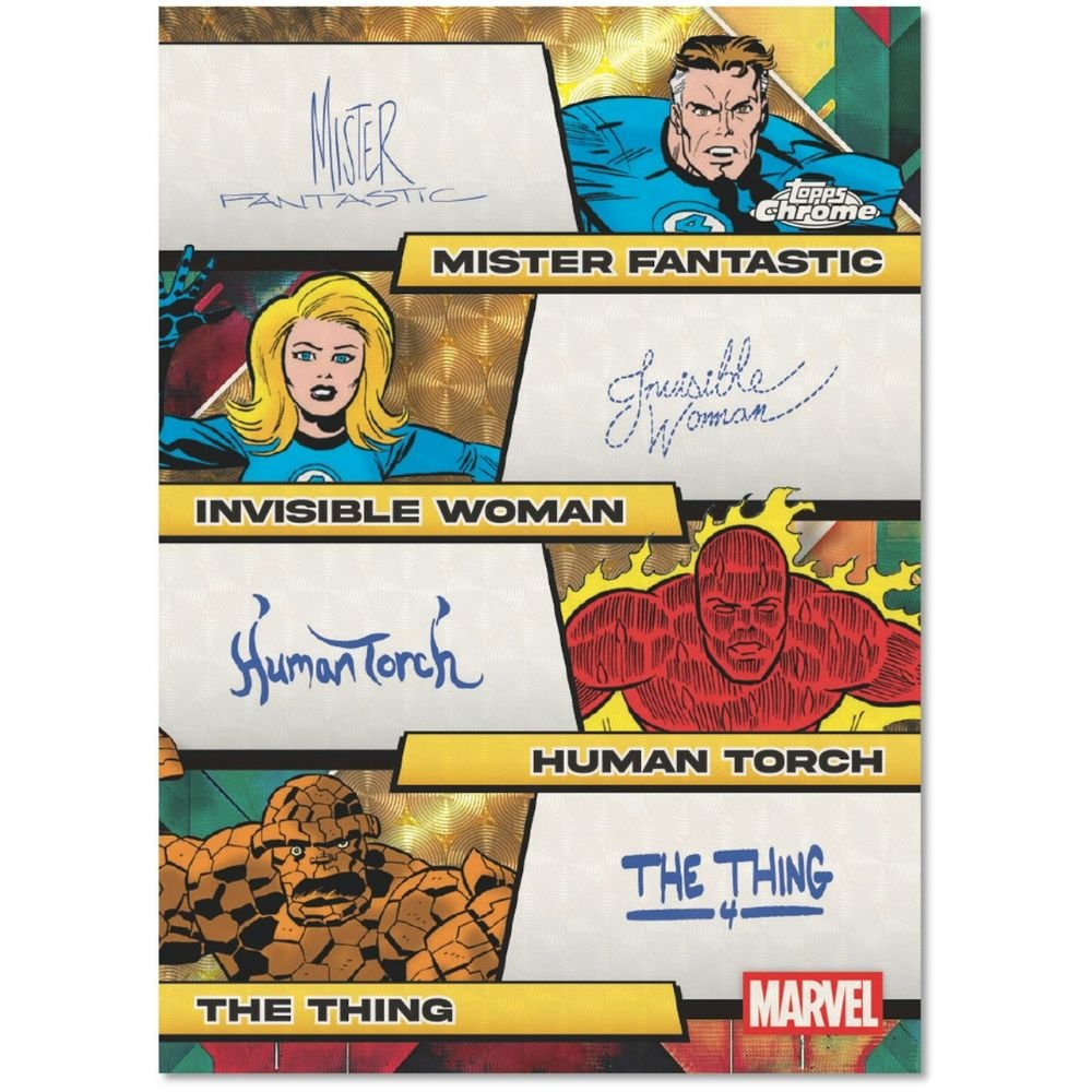2025 Topps Marvel Comics Chrome Hobby Box