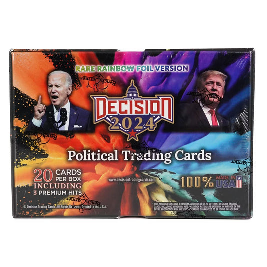 2023 Leaf Decision Rainbow Foil Version Hobby Box