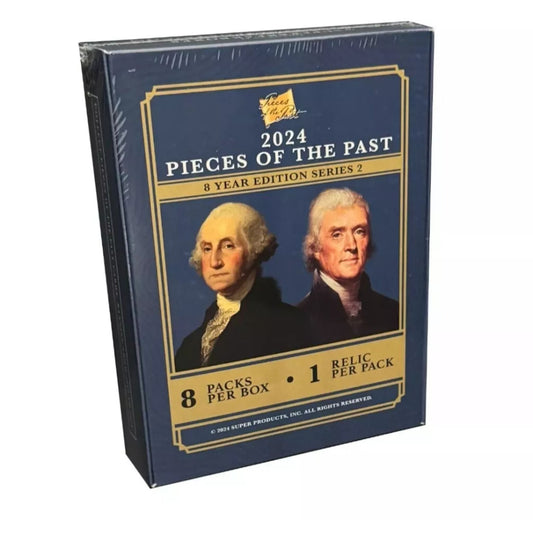 2024 Pieces of the Past 8 Year Collection Series 2 Hobby Box