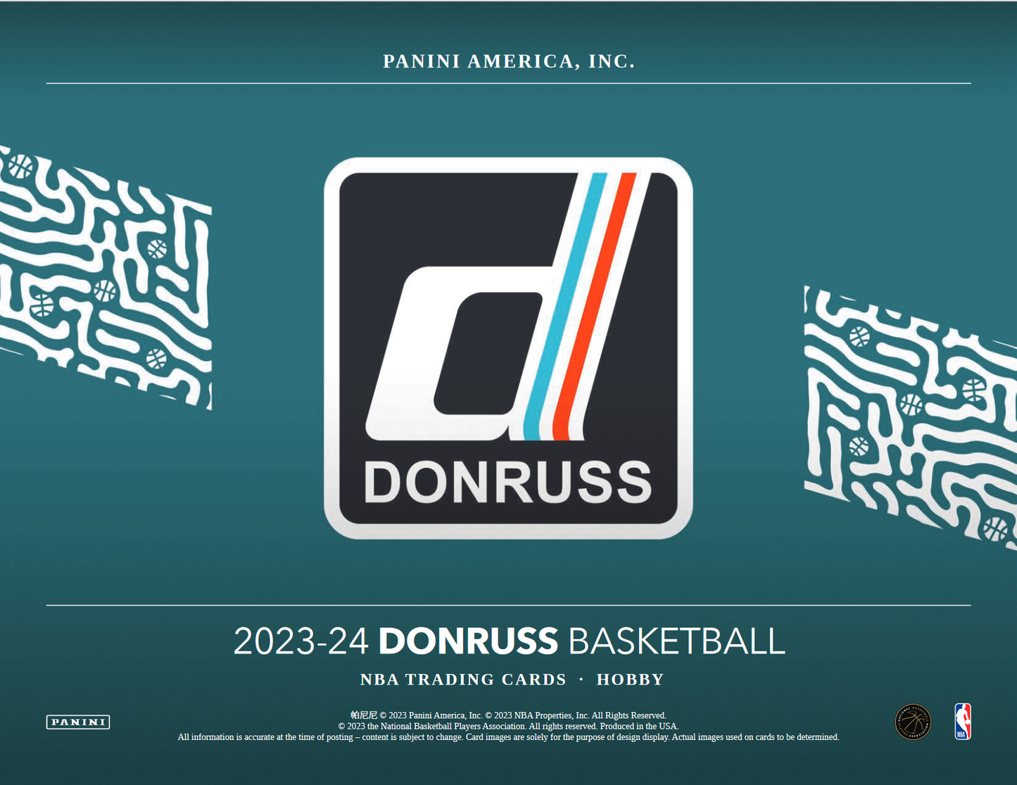 2023-24 Panini Donruss Basketball Hobby 10 Box Case
