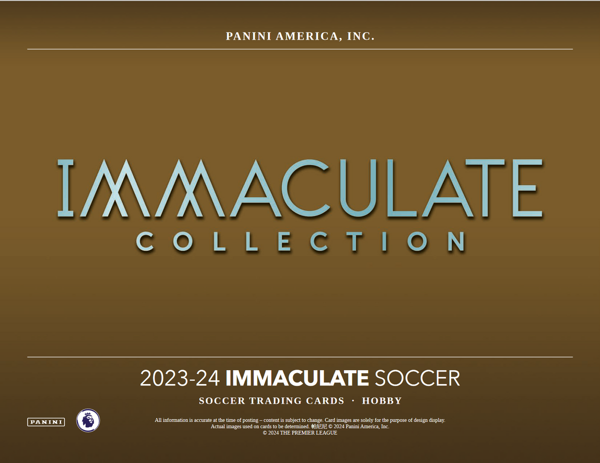 2023-24 Panini Immaculate Soccer Hobby Box
