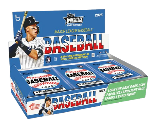 2025 Topps Heritage High Number Baseball Hobby Box